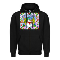 Black Chillin Snow Zipper Hoodie - CowhideDigitalArt