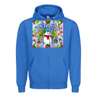 True Royal Chillin Snow Zipper Hoodie - CowhideDigitalArt