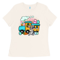 Bone easter train Ladies Tee - Artiststas
