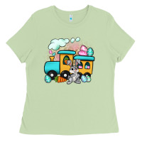 Matcha easter train Ladies Tee - Artiststas