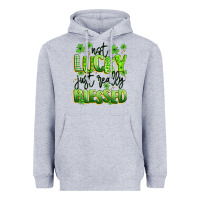 Not Lucky Just Really Blessed Heavyweight Hoodie | Teevron