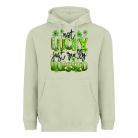 Matcha not lucky just really blessed Heavyweight Hoodie - Artiststas