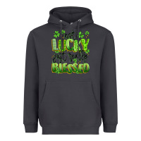 Smoke not lucky just really blessed Heavyweight Hoodie - Artiststas