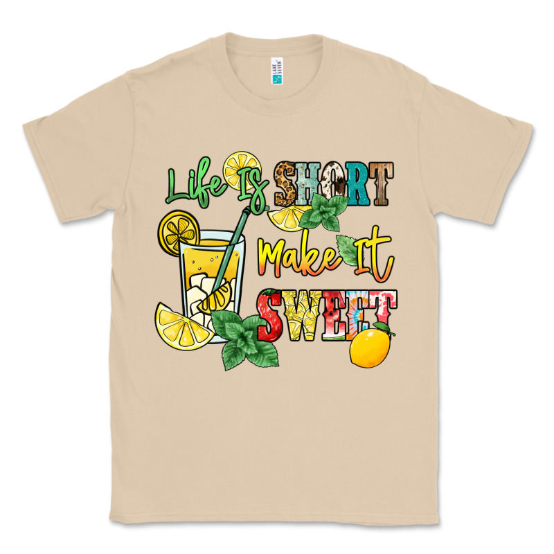 Life Is  Make It Sweet Classic Tee by NancyCooperArtShop | Teevron