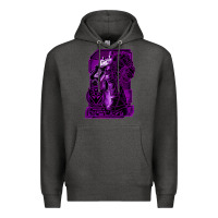 Charcoal Heather transformers  war for cybertron megatron Premium Hoodie - lanVoArt