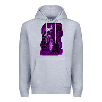 Heather Grey transformers  war for cybertron megatron Premium Hoodie - lanVoArt