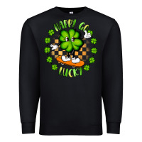 Black happy go lucky Premium Sweatshirt - Artiststas