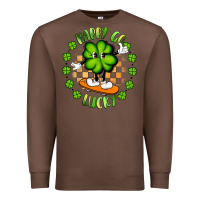 Chestnut happy go lucky Premium Sweatshirt - Artiststas