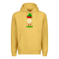 Antique Gold Boss Elf Matching Family Christmas Premium Hoodie - lanVoArt