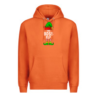 Carrot Boss Elf Matching Family Christmas Premium Hoodie - lanVoArt