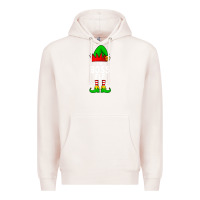 Pale Pink Boss Elf Matching Family Christmas Premium Hoodie - lanVoArt