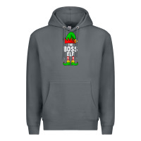 Rock Boss Elf Matching Family Christmas Premium Hoodie - lanVoArt