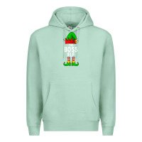 Seafoam Boss Elf Matching Family Christmas Premium Hoodie - lanVoArt