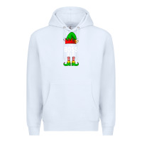 White Boss Elf Matching Family Christmas Premium Hoodie - lanVoArt