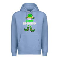 Colony Blue funny the aunt irish leprechaun st patricks day gift t shirt Premium Hoodie - lanVoArt