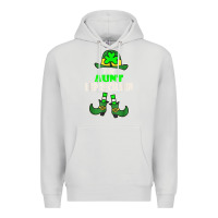Dove Grey funny the aunt irish leprechaun st patricks day gift t shirt Premium Hoodie - lanVoArt