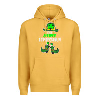 Mustard funny the aunt irish leprechaun st patricks day gift t shirt Premium Hoodie - lanVoArt
