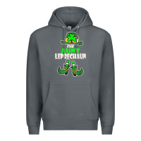 Rock funny the aunt irish leprechaun st patricks day gift t shirt Premium Hoodie - lanVoArt