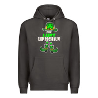 Smoke funny the aunt irish leprechaun st patricks day gift t shirt Premium Hoodie - lanVoArt
