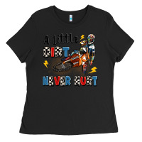 Black a little dirt never hurt Ladies Tee - Artiststas