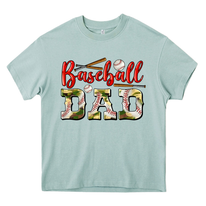 Baseball Dad Heavy Core Tee by BundleAndBundleShop | Teevron
