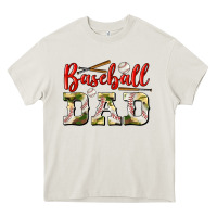 Cream baseball dad Heavy Core Tee - BundleAndBundleShop