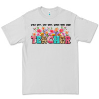 Dove Grey teach them love them watch them grow teacher Premium Tee - Artiststas