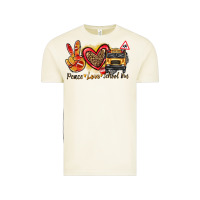 Vintage Arctic peace love school bus Vintage Tee - texasbilliewilder