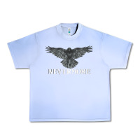 Grape Ice Hot Trend Raven Nevermore Poetry Halloween Edgar Allan Poe Urban Heavy Tee - lanVoArt
