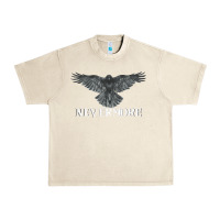 Sandshell Hot Trend Raven Nevermore Poetry Halloween Edgar Allan Poe Urban Heavy Tee - lanVoArt