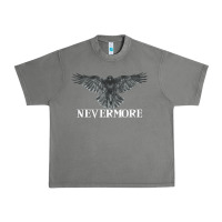 Tornado Hot Trend Raven Nevermore Poetry Halloween Edgar Allan Poe Urban Heavy Tee - lanVoArt