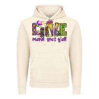 Vintage Artic Love Mardi Gras Y'all Vintage Hoodie - HowdyJamesFarm