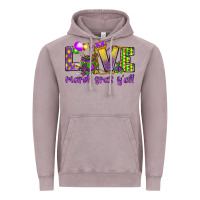 Vintage Zinc Love Mardi Gras Y'all Vintage Hoodie - HowdyJamesFarm