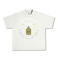 Pistachio first sergeant 1sg retired army military retirement gifts long sleeve Urban Heavy Tee - lanVoArt