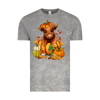 Cloud Rock Fall Autumn heifer pumpkin Vintage Tee - RanaPortraitStore