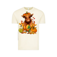 Vintage Arctic Fall Autumn heifer pumpkin Vintage Tee - RanaPortraitStore