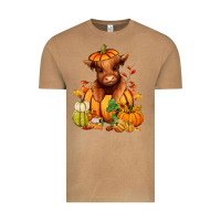 Vintage Camel Fall Autumn heifer pumpkin Vintage Tee - RanaPortraitStore