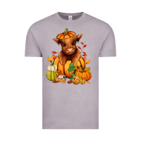 Vintage Zinc Fall Autumn heifer pumpkin Vintage Tee - RanaPortraitStore