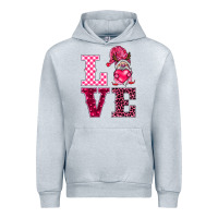 Heather Grey love gnomies Urban Hoodie - BarkalooDesign