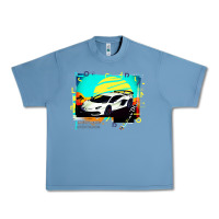 Pebble Blue Lam borghini Aventador SVJ gift Urban Heavy Tee - lanVoArt