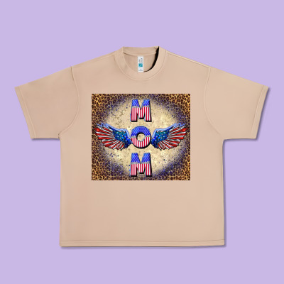 American Mom Urban Heavy Tee Designed By Tumblerdesignbyshophia