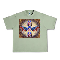 Oil Green American mom Urban Heavy Tee - TumblerDesignByShophia