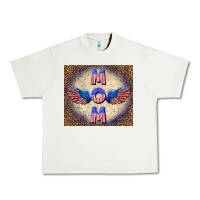 Pistachio American mom Urban Heavy Tee - TumblerDesignByShophia