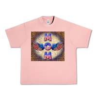 Salmon American mom Urban Heavy Tee - TumblerDesignByShophia