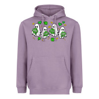 Lavender clover ghostie st.patrick's day Heavyweight Hoodie - Artiststas