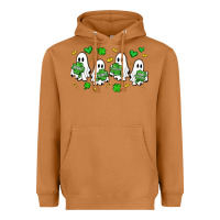 Meerkat clover ghostie st.patrick's day Heavyweight Hoodie - Artiststas