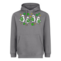 Storm clover ghostie st.patrick's day Heavyweight Hoodie - Artiststas