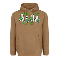 Toasted Coconut clover ghostie st.patrick's day Heavyweight Hoodie - Artiststas