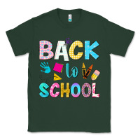 Sports Green back to school Classic Tee - NancyCooperArtShop