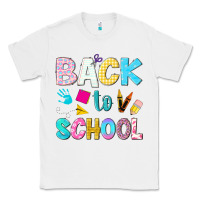 White back to school Classic Tee - NancyCooperArtShop